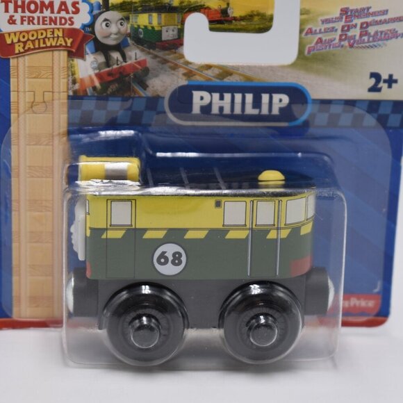 Philip 68 - Start Your Engines Thomas & Friends Wooden Railway Fisher Price New - Picture 4 of 11